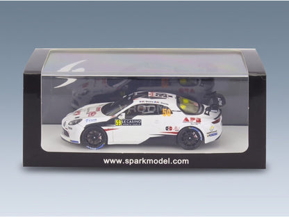 Alpine A110 RGT Team Chazel Technologies Course No. 59 Eric Royere Alexis Grenier 2nd RGT Rally Monte Carlo 2024 Spark Model 1:43 scale model - original packaging