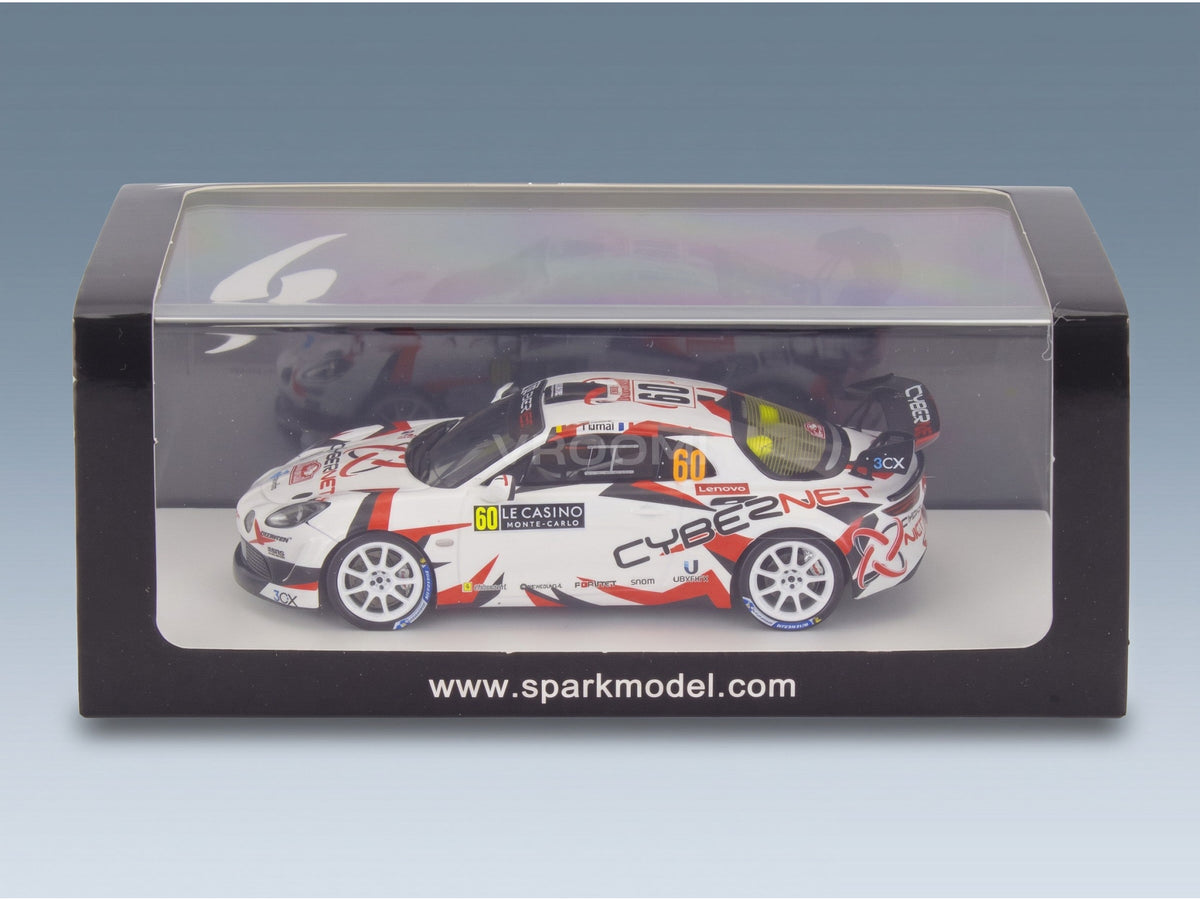 Alpine A110 RGT Team Chazel Technologies Course No. 60 4th RGT Armand Fumal Jules Escartefigue Rally Monte Carlo 2024 Spark Model 1:43 scale model - original packaging