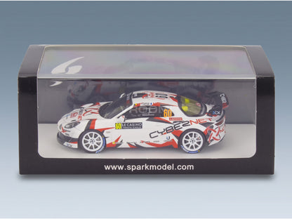Alpine A110 RGT Team Chazel Technologies Course No. 60 4th RGT Armand Fumal Jules Escartefigue Rally Monte Carlo 2024 Spark Model 1:43 scale model - original packaging