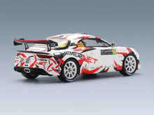 Alpine A110 RGT Team Chazel Technologies Course No. 60 4th RGT Armand Fumal Jules Escartefigue Rally Monte Carlo 2024 Spark Model 1:43 - rear three-quarter view