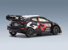 TOYOTA - YARIS GR RALLY1 HYBRID TEAM TOYOTA GAZOO RACING WRT N 33 WINNER RALLY JAPAN 2024 ELFYN EVANS - SCOTT MARTIN - BLACK - rear three-quarter view