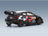 Toyota Yaris GR Rally1 Hybrid Team Toyota Gazoo Racing WRT No. 17 Sébastien Ogier Vincent Landais 2nd Rally Japan 2024 Spark Model 1:43 scale model - rear three-quarter view