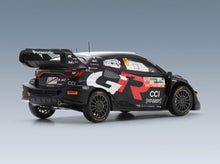 Toyota Yaris GR Rally1 Hybrid Team Toyota Gazoo Racing WRT No. 18 Takamoto Katsuta Aaron Johnston 4th Rally Japan 2024 Spark Model 1:43 - rear three-quarter view