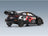 Toyota Yaris GR Rally1 Hybrid Team Toyota Gazoo Racing WRT No. 18 Takamoto Katsuta Aaron Johnston 4th Rally Japan 2024 Spark Model 1:43 scale model - rear three-quarter view