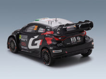 Toyota Yaris GR Rally1 Team Gazoo Racing WRT No. 33 Elfyn Evans Scott Martin 2nd Rally Monte Carlo 2025 Spark Model 1:43 - rear three-quarter view
