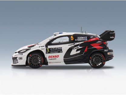 Toyota Yaris GR Hybrid Rally1 Toyota Gazoo Racing WRT No. 5 Sami Pajari Marko Salminen Rally Monte Carlo 2025 Spark Model 1:43 scale model - side view