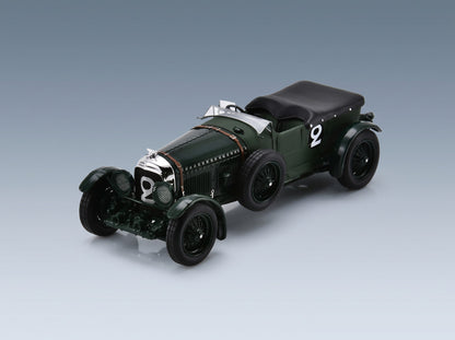 Bentley Speed Six Team Bentley Motors Ltd No. 2 Clement Watney 2nd 24h Le Mans 1930 Spark Model 1:43 scale model - front three-quarter view