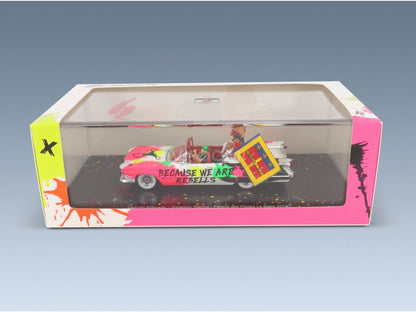Cadillac Eldorado Biarritz Cabriolet Parade des Pilotes Team Rebellion Racing T. Laurent G. Menezes N. Berthon 24h Le Mans 2019 Spark Model 1:43 scale model - original packaging