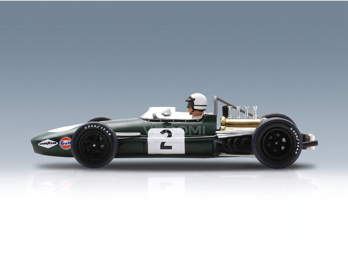 Brabham BT26 No. 2 Jack Brabham Monaco GP 1968 Spark Model 1:43 scale model - side view