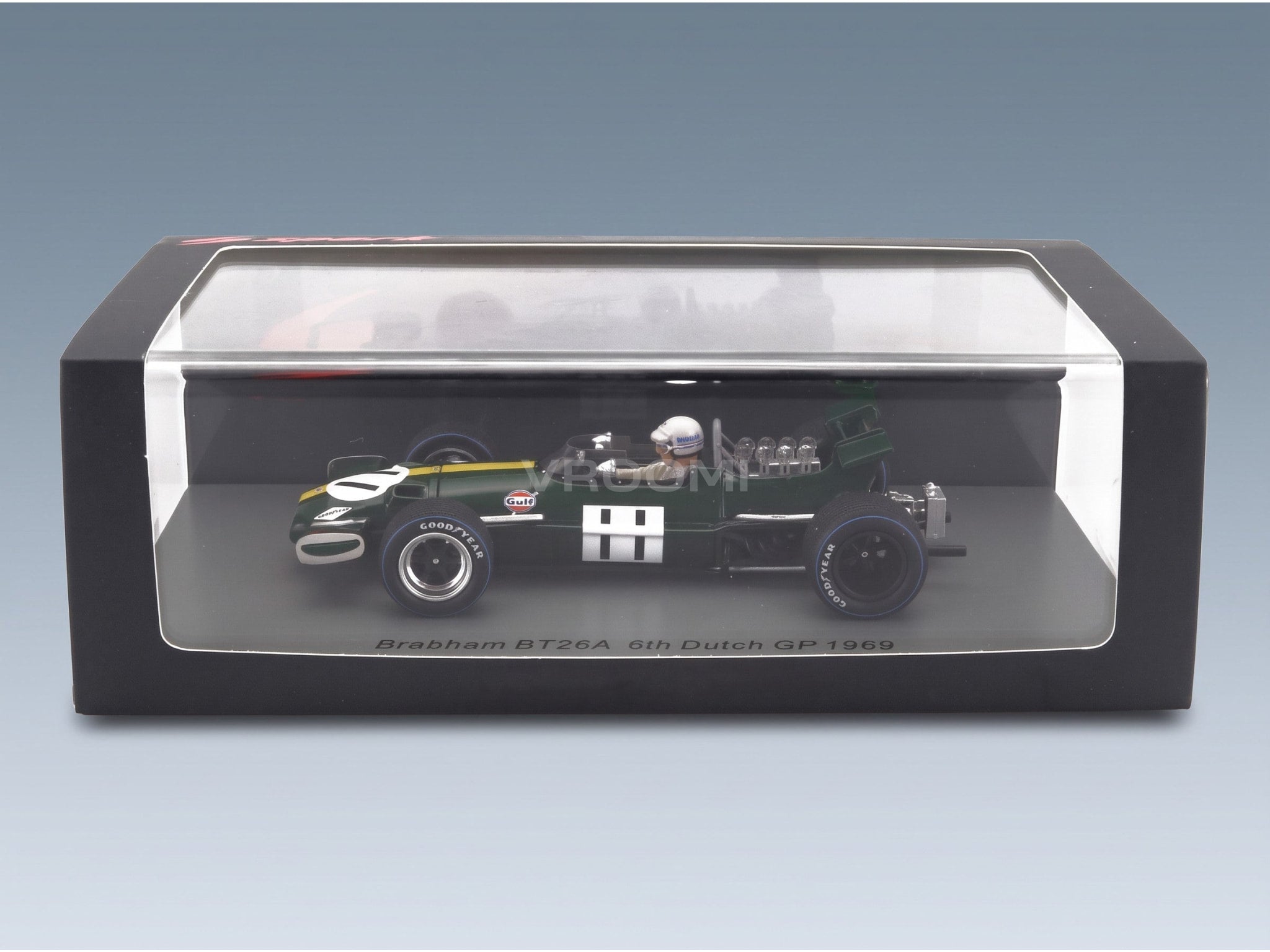 Brabham BT26A No. 11 Jack Brabham Dutch GP 1969 Spark Model 1:43 scale model - original packaging