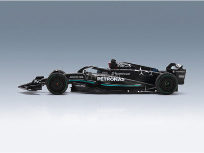 Mercedes F1 W14 Team Mercedes-AMG Petronas Formula One No. 63 5th Monaco GP 2023 George Russell Spark Model 1:43 scale model - side view