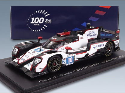 Oreca 07 Gibson Vector Sport No. 10 Aubry Cullen Kaiser 24h Le Mans 2023 Spark Model 1:43 scale model - original packaging