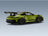 Porsche 911 992 GT3 RS Weissach Package Coupé 2023 Green Black Spark Model 1:43 scale model - rear three-quarter view