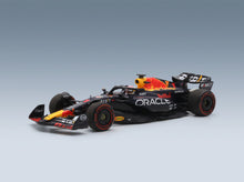 Red Bull RB19 Oracle Red Bull Racing No. 1 Max Verstappen Winner Belgium GP 2023 Spark Model 1:43 - front three-quarter view