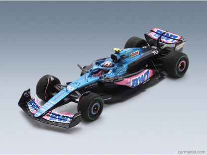 Alpine A523 BWT Alpine F1 Team No. 10 3rd Dutch GP Pierre Gasly 2023 Spark Model 1:43 scale model - front three-quarter view