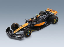 MCLAREN | F1  MCL60 TEAM McLAREN N 4 LAS VEGAS GP 2023 LANDO NORRIS - front three-quarter view