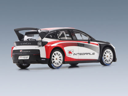 Lancia Ypsilon Rally2 Presentation 2025 Spark Model 1:43 - rear three-quarter view