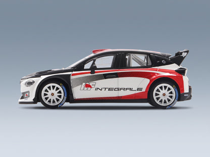 Lancia Ypsilon Rally2 Presentation 2025 Spark Model 1:43 - side view