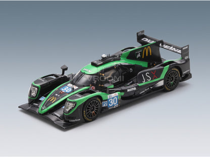 Oreca 07 Gibson Team Duqueine No. 30 Jean Baptiste Simmenauer James Allen John Falb 24h Le Mans 2024 Spark Model 1:43 scale model - front three-quarter view