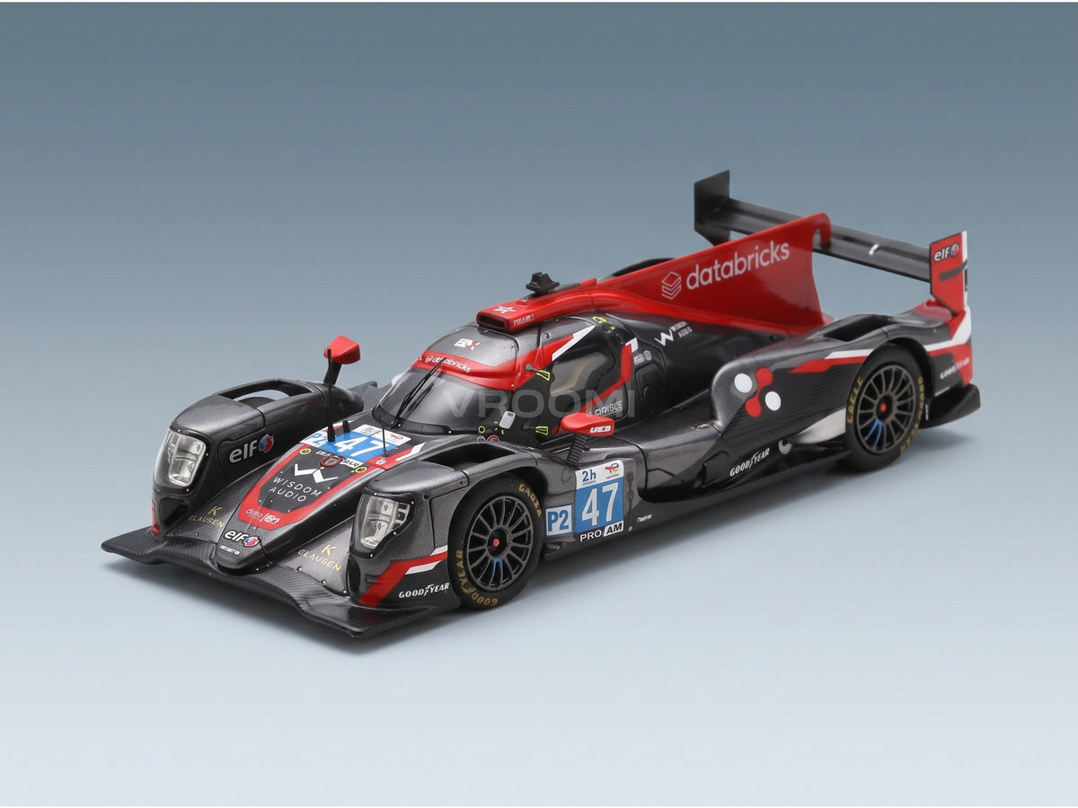 Oreca 07 Gibson Cool Racing No. 47 Vesti Bell Rao 24h Le Mans 2024 Spark Model 1:43 scale model - front three-quarter view