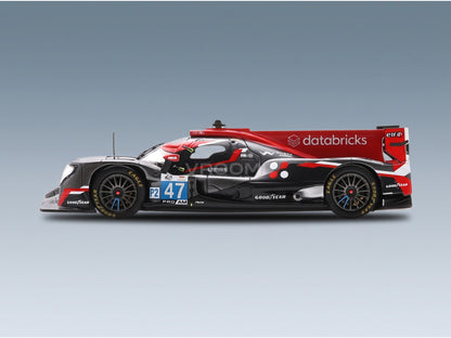 Oreca 07 Gibson Cool Racing No. 47 Vesti Bell Rao 24h Le Mans 2024 Spark Model 1:43 scale model - side view