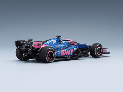 Alpine A526 BWT Alpine Formula One Team No. 10 Pierre Gasly Chinese GP 2026 Spark 1:43 scale model - rear three-quarter view