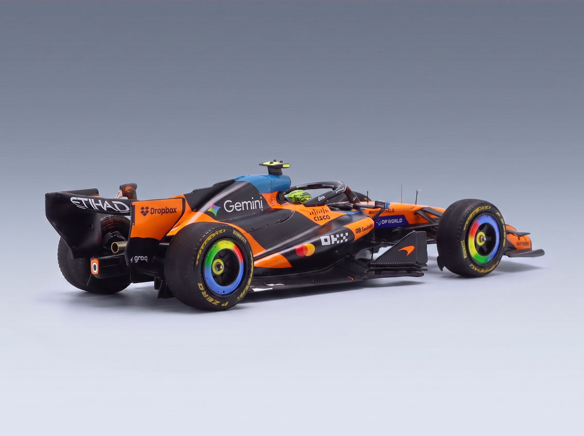 McLaren MCL40 McLaren Mastercard F1 Team No. 1 Lando Norris Australian GP 2026 Spark 1:43 scale model - rear three-quarter view