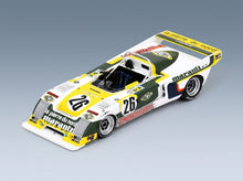 Chevron B36 2.0L S4 Team Societe Racing No. 26 Michel Dubois Marc Menant Pierre Francoise Rousselot 24h Le Mans 1979 Spark Model 1:43 - front three-quarter view