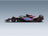 Alpine A524 BWT Alpine F1 Team No. 10 Pierre Gasly Bahrain GP 2024 Spark Model 1:43 scale model - side view
