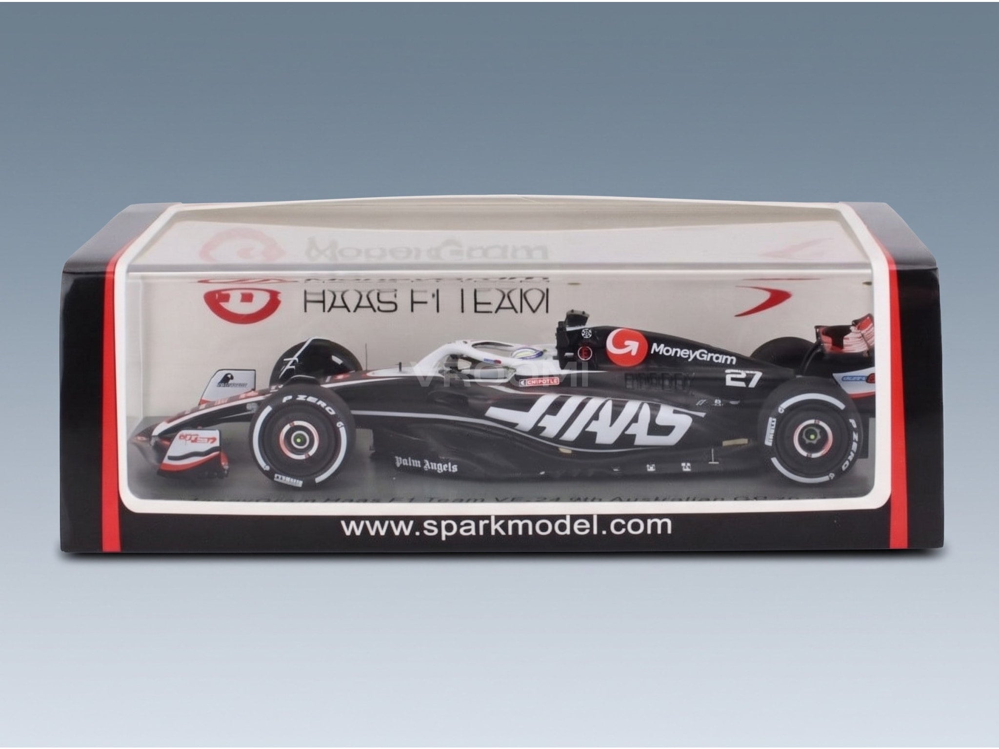 Haas VF-24 MoneyGram Haas F1 Team No. 27 Nico Hulkenberg Australian GP 2024 Spark Model 1:43 scale model - original packaging