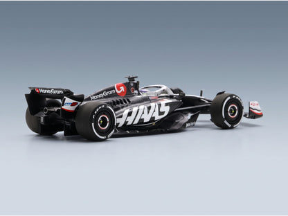 Haas VF-24 MoneyGram Haas F1 Team No. 27 Nico Hulkenberg Australian GP 2024 Spark Model 1:43 scale model - rear three-quarter view