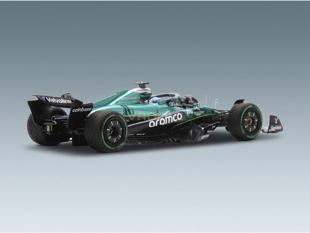 Aston Martin F1 AMR25 Aston Martin Aramco F1 Team No. 18 Lance Stroll Australian GP 2025 Spark Model 1:43 scale model - rear three-quarter view