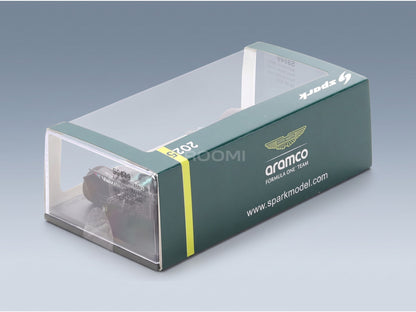 Aston Martin F1 AMR25 Team Aramco Cognizant No. 18 Lance Stroll USA GP 2025 Spark Model 1:43 scale model - original packaging