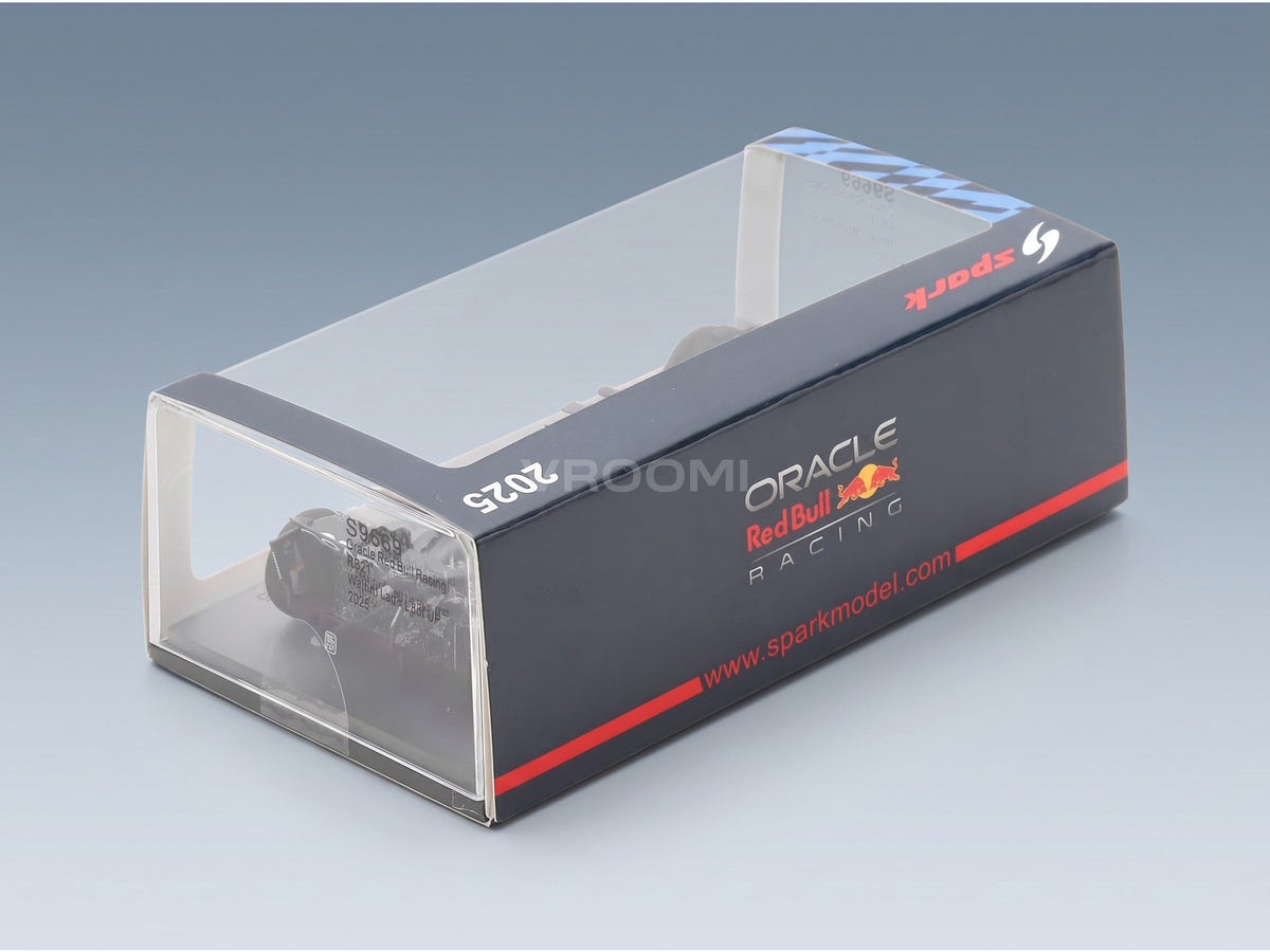 Red Bull RB21 Oracle Red Bull Racing No. 1 Verstappen Winner Las Vegas GP 2025 with Pit Board Spark Model 1:43 scale model - original packaging
