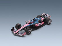 Alpine A525 BWT Alpine F1 Team No. 10 Pierre Gasly Las Vegas GP 2025 with Pit Board Spark Model 1:43 scale model - front three-quarter view