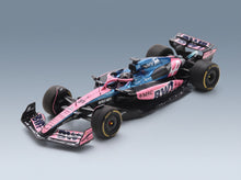 Alpine A525 BWT Alpine Formula One Team No. 10 Pierre Gasly Abu Dhabi GP 2025 Spark Model 1:43 - front three-quarter view
