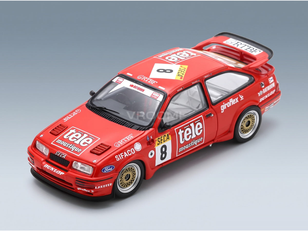 Ford Sierra RS Cosworth Team Andy Rouse Engineering No. 8 Andy Rouse Win Percy Thierry Tassin 24h Spa 1987 Spark Model 1:43 scale model - rear three-quarter view