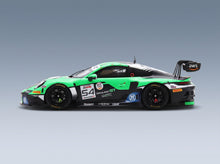 Porsche 911 992 GT3 R Huber Racing No. 54 Guven Muller Engelhart 24h Spa 2023 Spark Model 1:43 - rear three-quarter view