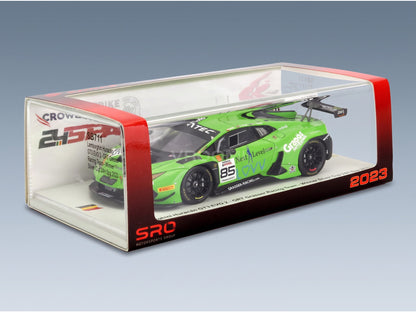 Lamborghini Huracán GT3 EVO 2 GRT Grasser No. 85 Schmid Hites Van Berlo Winner Silver Cup 24h Spa 2023 Spark Model 1:43 scale model - original packaging