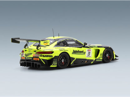 Mercedes-AMG GT3 Team GetSpeed No. 3 F. Scholze K. Heyer P. Assenheimer A. Peroni 24h Spa 2023 Spark Model 1:43 scale model - rear three-quarter view