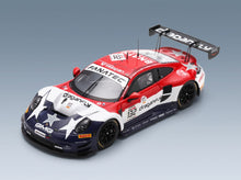 Porsche 911 992 GT3 R GMG Racing No. 132 Wadhington Sofronas Long Bleekemolen 24h Spa 2023 Spark Model 1:43 - front three-quarter view