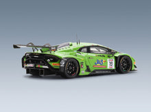 Lamborghini Huracán GT3 EVO2 Team GRT Grasser Racing No. 19 Llarena Cook Moulin Qarajouli 24h Spa 2024 Spark Model 1:43 - rear three-quarter view