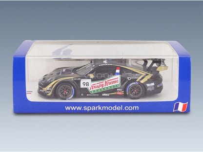 Porsche 911 992 GT3 Cup No. 98 Dorian Boccolacci France Champion Porsche Carrera Cup 2023 Spark Model 1:43 scale model - original packaging