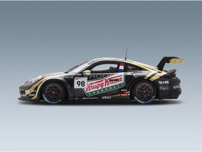 Porsche 911 992 GT3 Cup No. 98 Dorian Boccolacci France Champion Porsche Carrera Cup 2023 Spark Model 1:43 scale model - side view