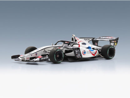 Dallara SF23 TRD 01F Team Enex Impul No. 20 Yuji Kunimoto Super Formula 2024 Spark Model 1:43 scale model - rear three-quarter view