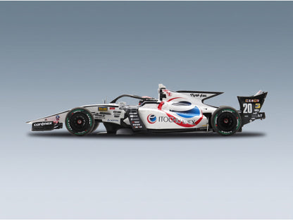 Dallara SF23 TRD 01F Team Enex Impul No. 20 Yuji Kunimoto Super Formula 2024 Spark Model 1:43 scale model - side view