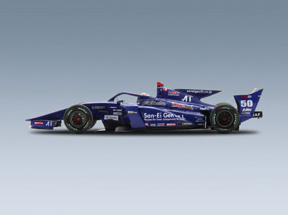 Dallara SF23 HR-417-E M-TEC Team B-Max Racing No. 50 Iori Kumura Super Formula 2024 Spark Model 1:43 - side view