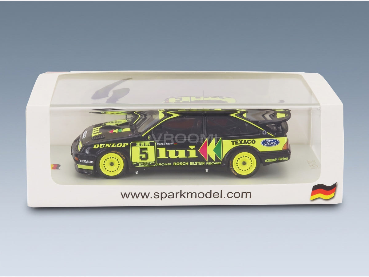 Ford Sierra RS500 Cosworth No. 5 Manuel Reuter DTM 1988 Spark Model 1:43 scale model - original packaging