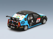 Dacia Logan Team Swiftwing.de No. 118 Oliver Kriese Michael Lachmayer Mikhail Charoudin 24h Nürburgring 2021 Spark Model 1:43 - rear three-quarter view
