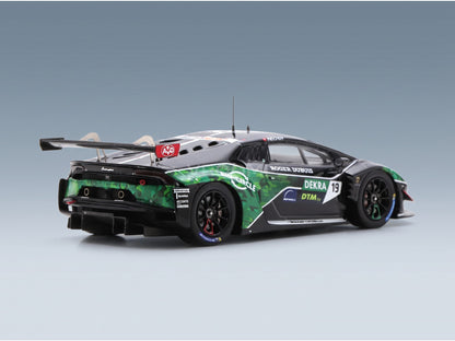 Lamborghini Huracán GT3 EVO GRT No. 19 Rolf Ineichen DTM 2022 Spark Model 1:43 scale model - rear three-quarter view